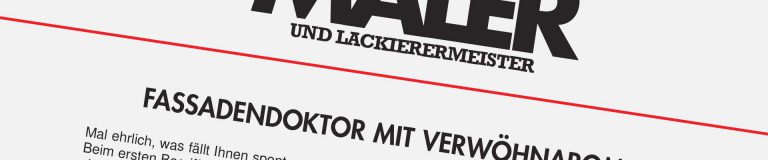 Pressetext vom "Der Maler"
