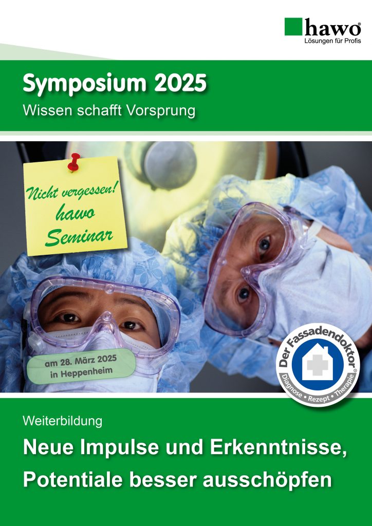 Titelbild Borschüre Fassadendotktor-Symposium 2025